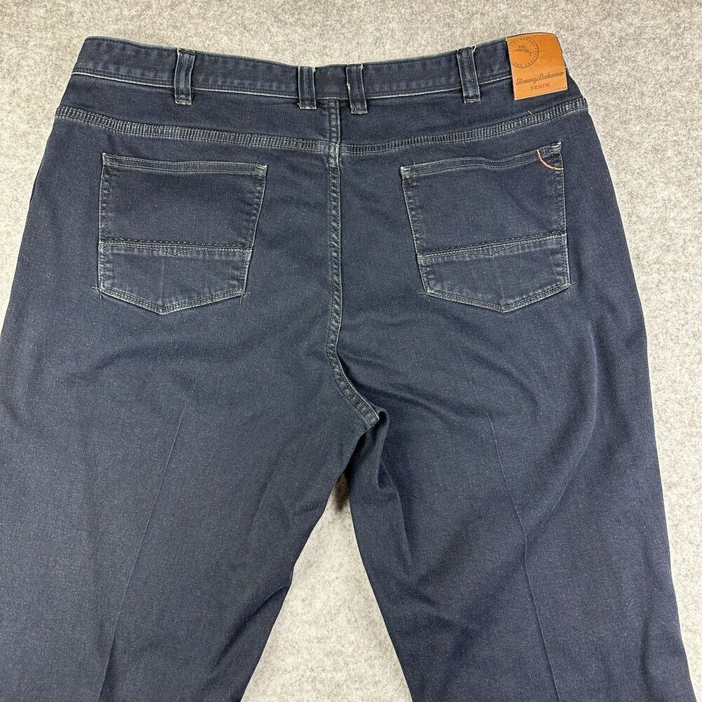 Tommy Bahama Jeans Mens 42 Long Blue Dark Wash Classic Preppy Stretch Denim* - Picture 10 of 16